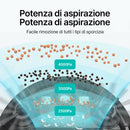 Robot aspirapolvere / 4000 PA / Navigazione intelligente / Contenitore della polvere da 450 mL / Autonomia di 150 minuti / Controllo a distanza tramite app, Google Assistant e Alexa